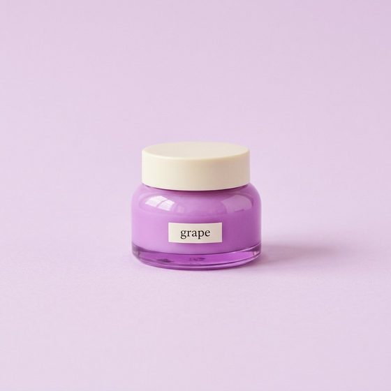 Крем grape seed в лиловой банке